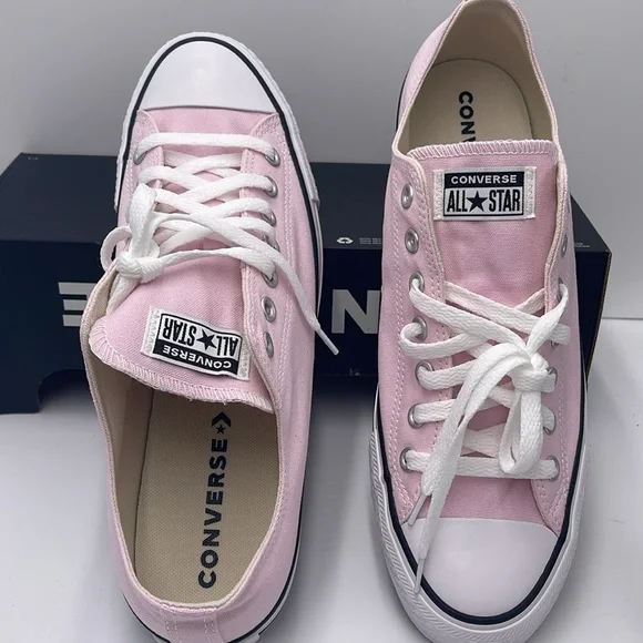 Converse Men’s A08628F
CTAS OX
PINK FOAM Pink Canvas Sneakers - Picture 12 of 16